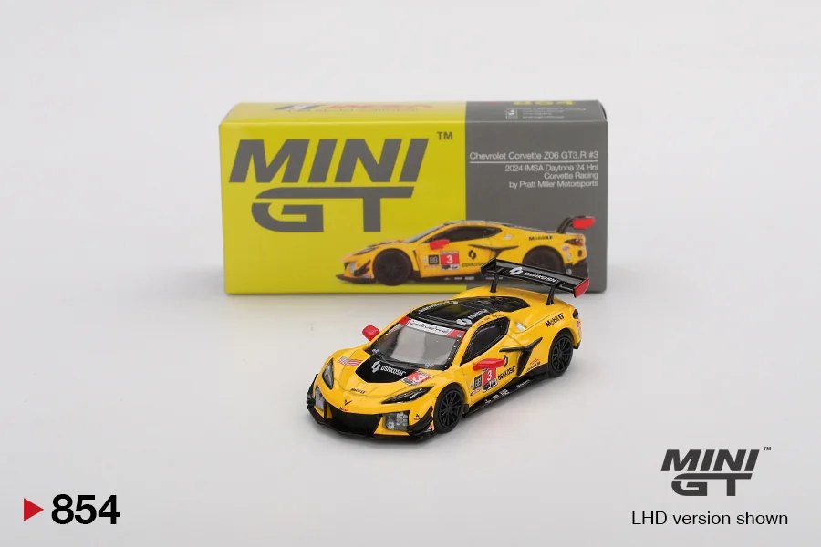 Chevrolet Corvette Z06 GT3.R #3 Corvette Racing by Pratt Miller Motorsports 2024 IMSA Daytona 24 Hrs: No Package: Image 4