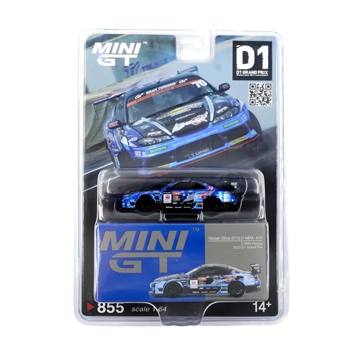 Hot Wheels Nissan Silvia (S15) D-MAX #70 D-MAX Racing 2023 D1 Grand Prix