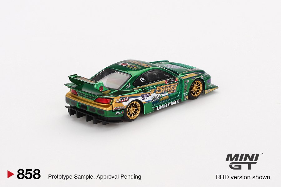 2024 Nissan Silvia S15 LB-Super Silhouette LBWK 2024 Fausto Racing Green: Image 3