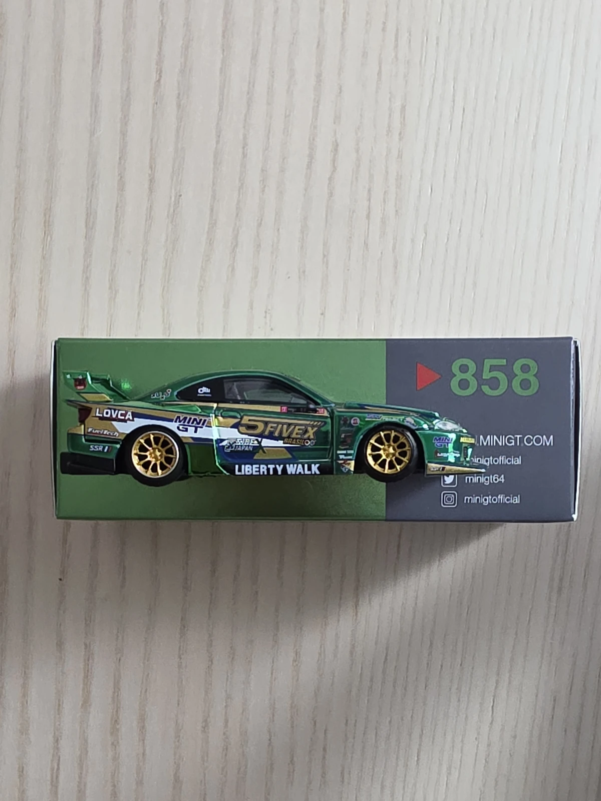 2024 Nissan Silvia S15 LB-Super Silhouette LBWK 2024 Fausto Racing Green: No Package: Image 8