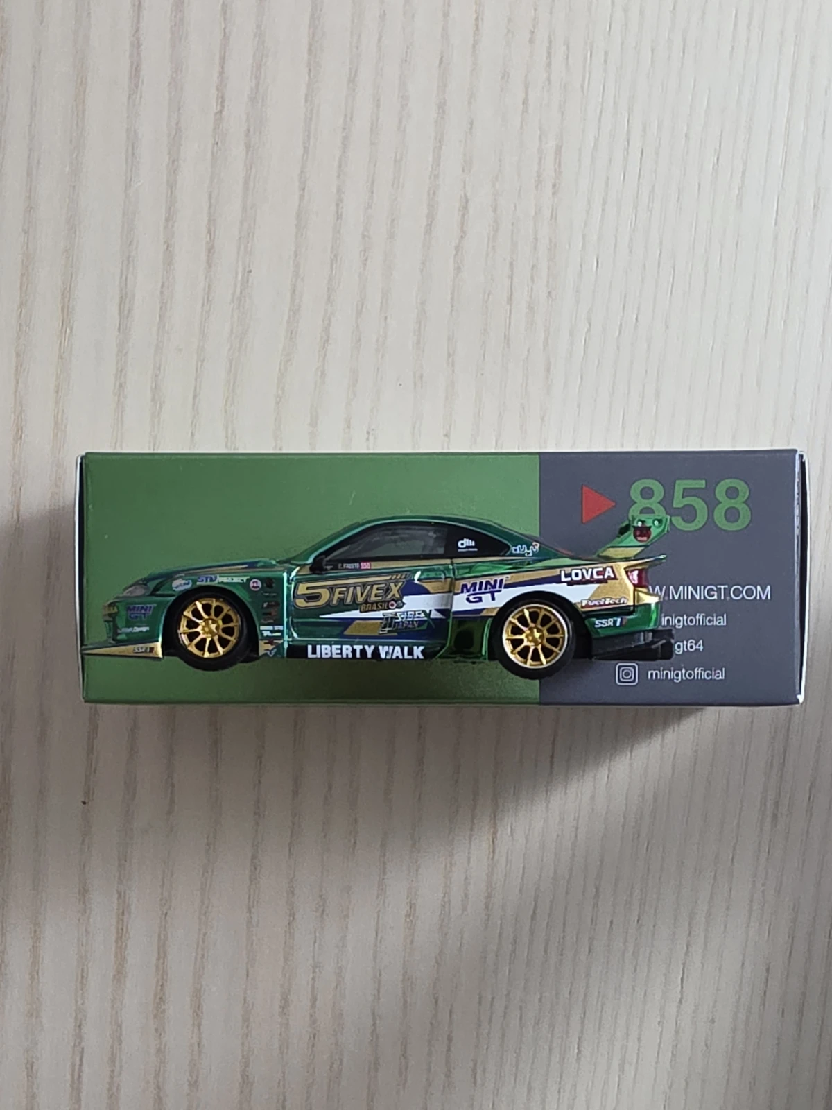 2024 Nissan Silvia S15 LB-Super Silhouette LBWK 2024 Fausto Racing Green: No Package: Image 7