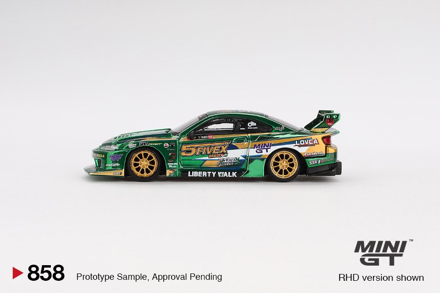 2024 Nissan Silvia S15 LB-Super Silhouette LBWK 2024 Fausto Racing Green: Image 2