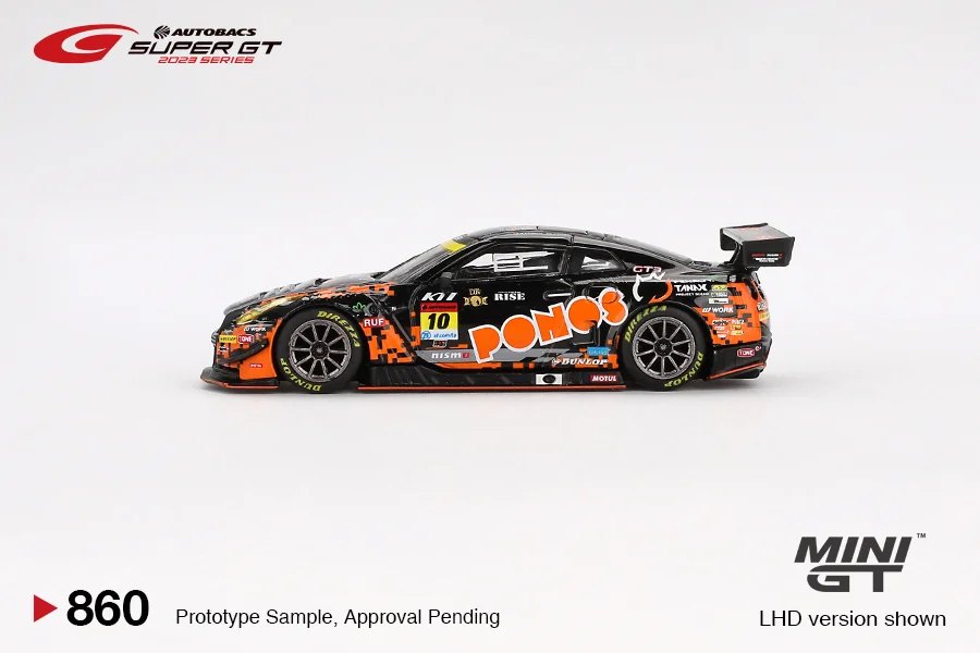 Nissan GT-R NISMO GT3 #10 "Ponos Gainer GT-R" Gainer 2023 Super GT Series: No Package: Image 3