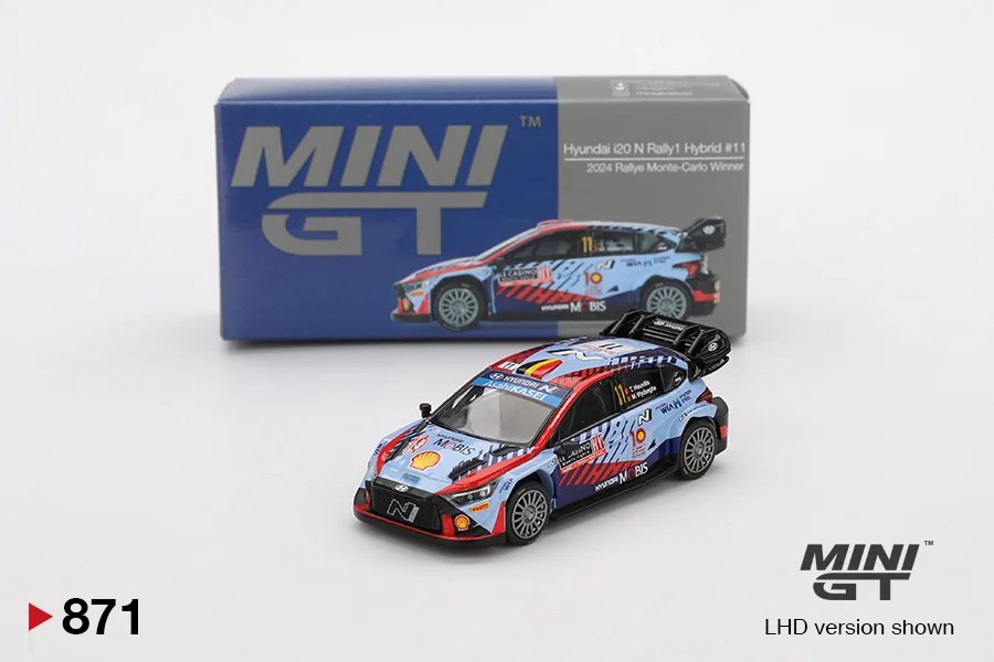 2024 Hyundai i20 N Rally1 Hybrid #11 2024 Rallye Monte Carlo Winner: No Package: Image 4