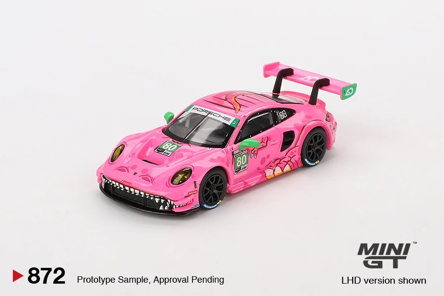 2024 Porsche 911 GT3 R #80 AO Racing 2023 IMSA Virginia Roxy Pink: No Package: Image 2