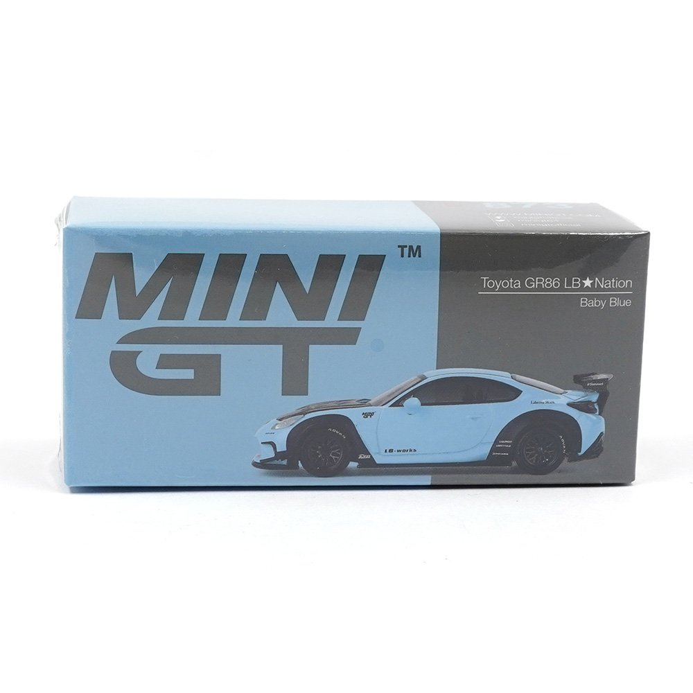 2025 LB★Nation Toyota GR86 Baby Blue Blue: Box: Image 2