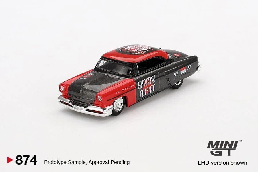 Hot Wheels Lincoln Capri 1954 "Shadow Puppet" MINI GT X Mizu Diecast