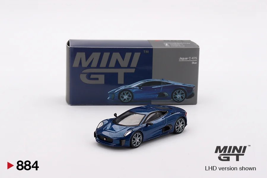 Jaguar C-X75 Blue Blue: No Package: Image 4
