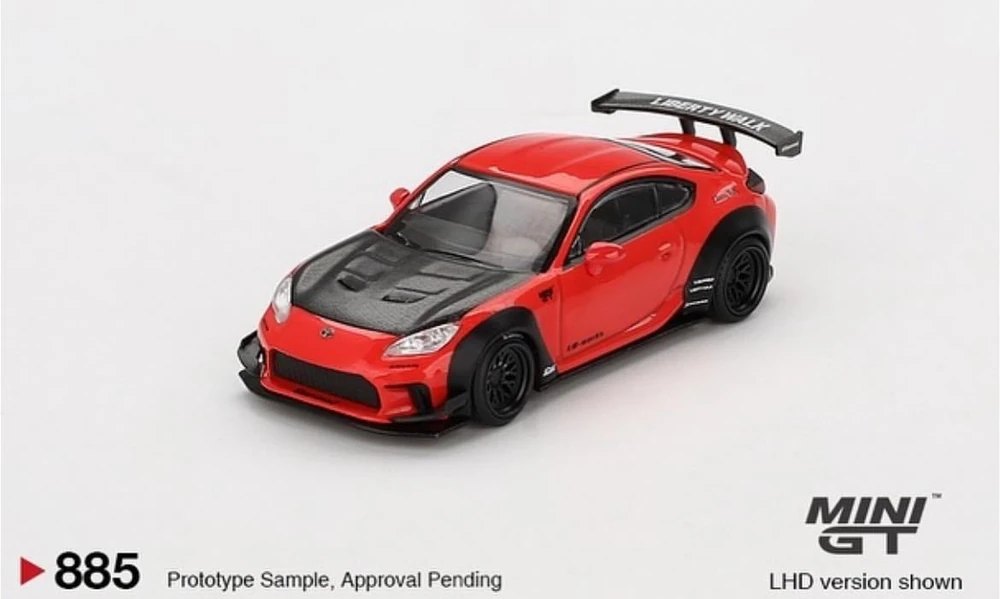 Hot Wheels LB★Nation Toyota GR86 Red