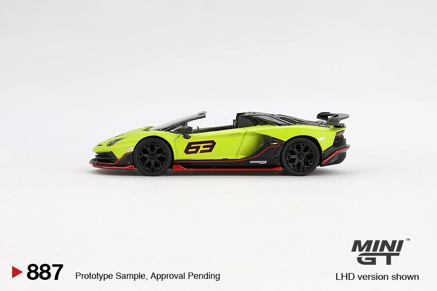 2025 Lamborghini Aventador SVJ 63 Roadster Verde Shock Lime: Image 4