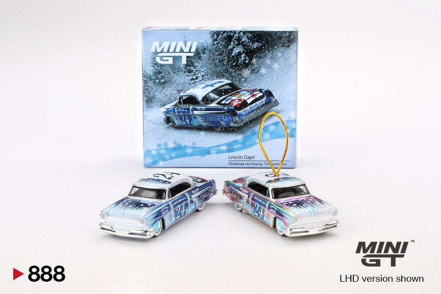 Hot Wheels Lincoln Capri Christmas Hot Rod by Tim Sadchikov