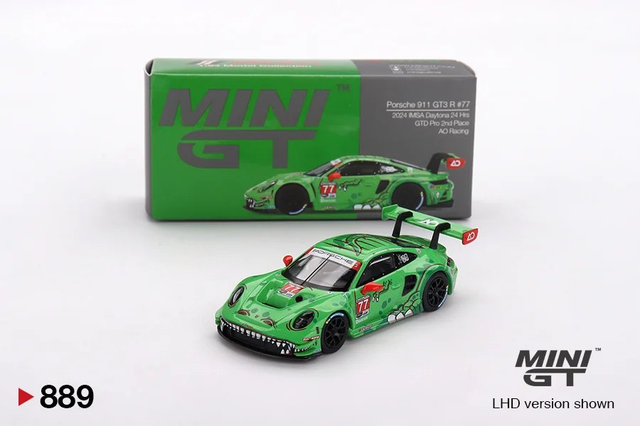 2025 Porsche 911 GT3 R #77 AO Racing 2024 IMSA Daytona 24 Hrs GTD Pro 2nd Place: No Package: Image 4