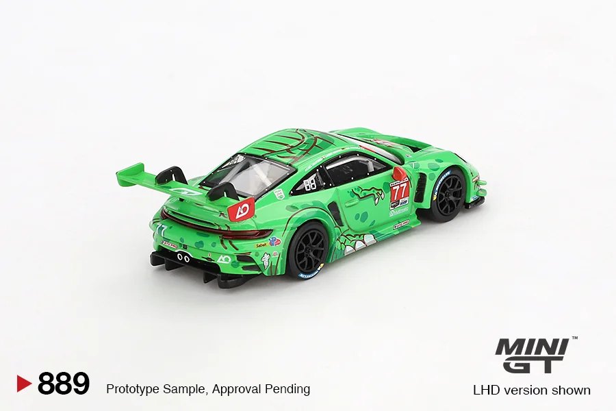 2025 Porsche 911 GT3 R #77 AO Racing 2024 IMSA Daytona 24 Hrs GTD Pro 2nd Place: No Package: Image 2
