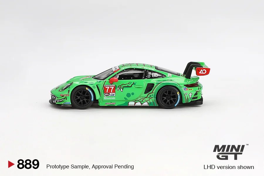 2025 Porsche 911 GT3 R #77 AO Racing 2024 IMSA Daytona 24 Hrs GTD Pro 2nd Place: No Package: Image 3