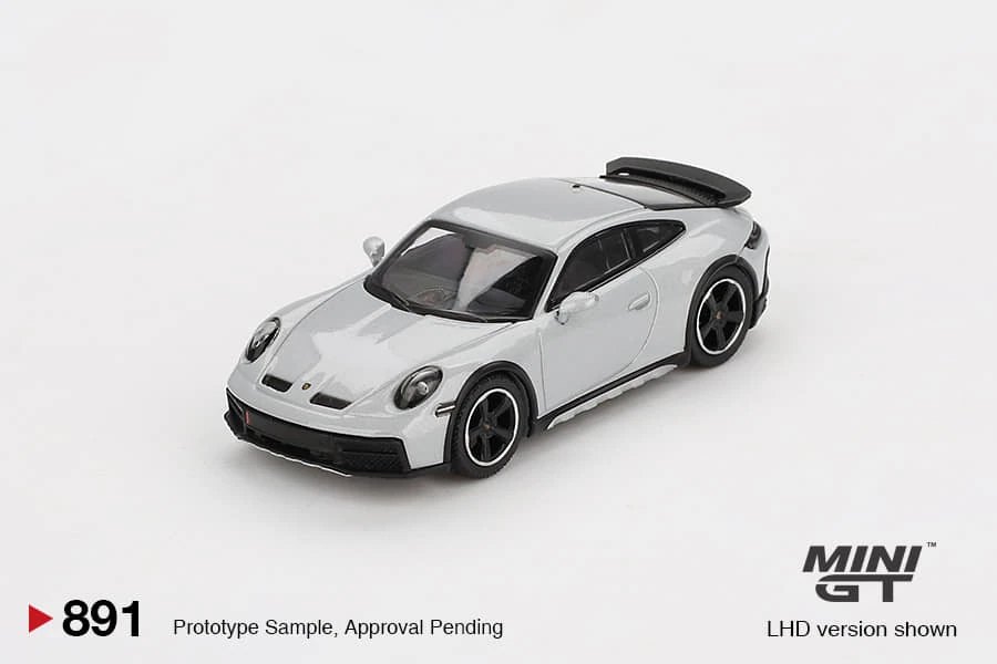 Hot Wheels Porsche 911 Dakar Ice Grey Metallic