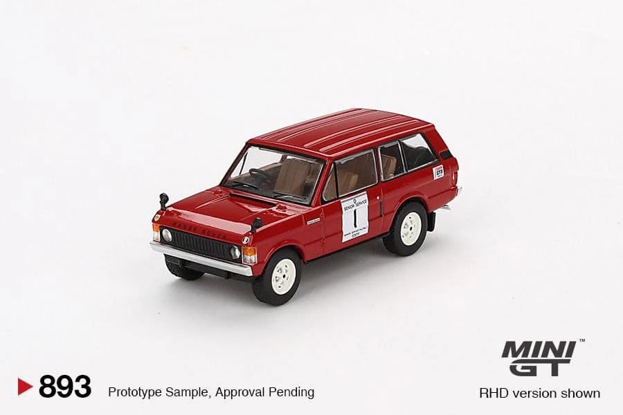 Hot Wheels Range Rover 1971 International Hill Rally Winner