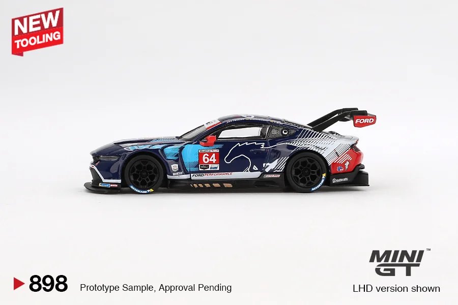 2025 Ford Mustang GT3 #64 Ford Multimatic Motorsports 2024 IMSA Daytona 24 Hrs: No Package: Image 3