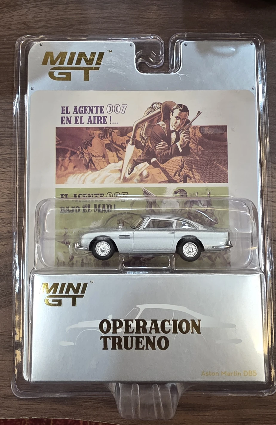 2025 Aston Martin DB5 "Thunderball" Silver: Blister: Image 3