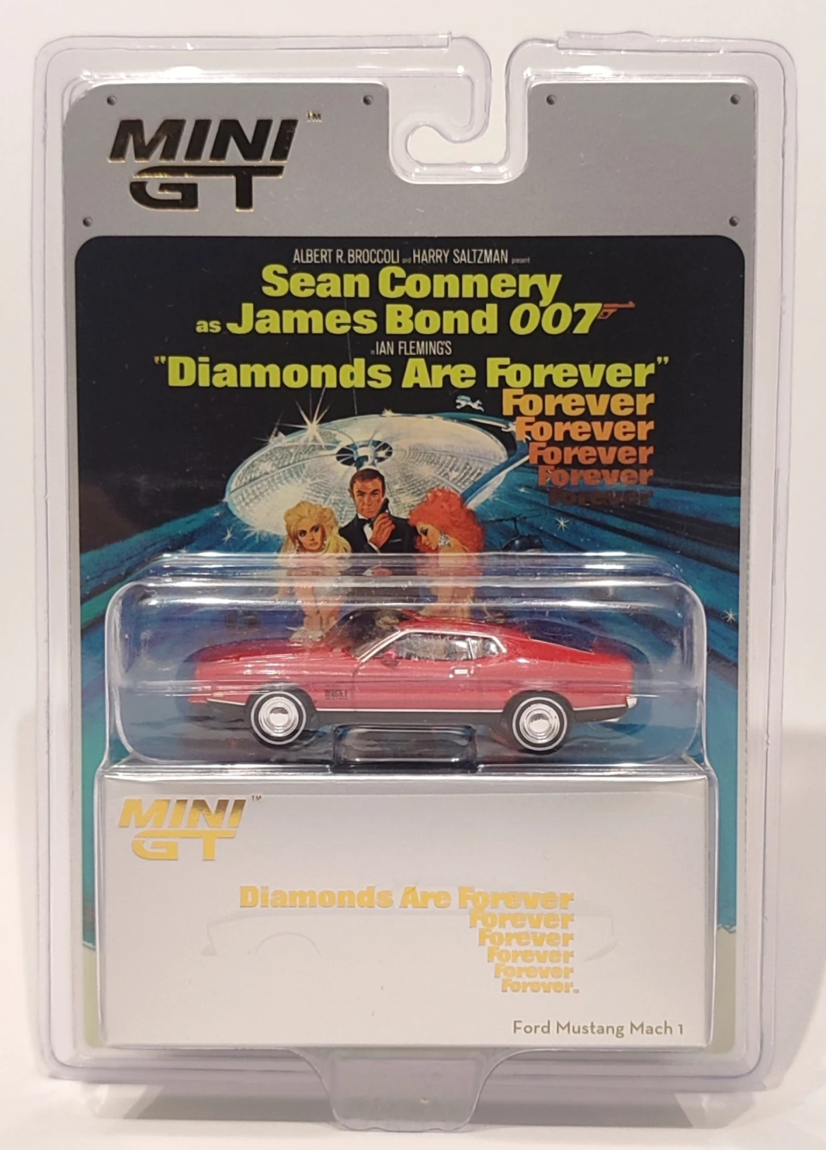2025 Ford Mustang Mach 1 "Diamonds Are Forever" Red: Blister: Image 3
