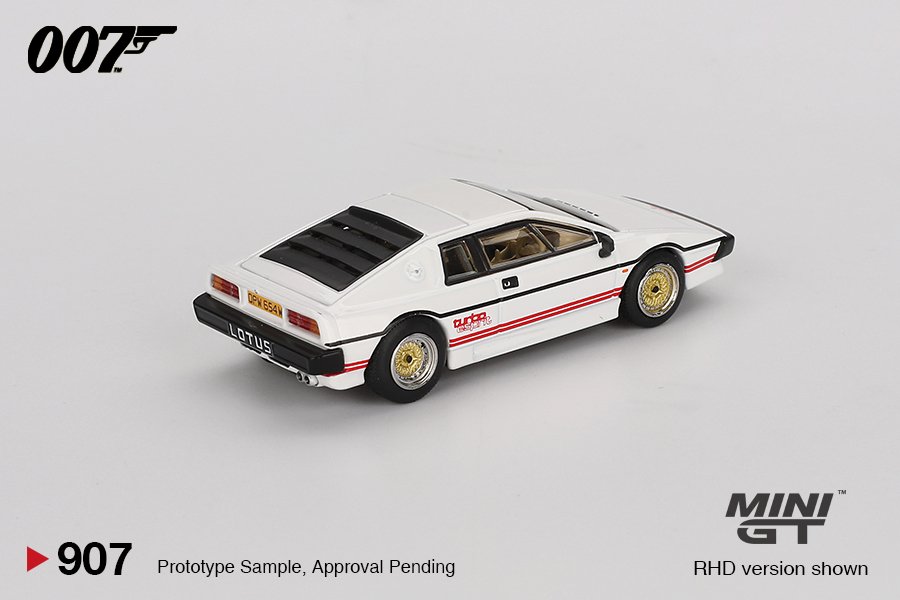 2025 Lotus Esprit Turbo "For Your Eyes Only" White: Image 4