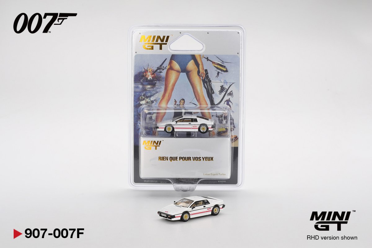 2025 Lotus Esprit Turbo "For Your Eyes Only" White: Image 7