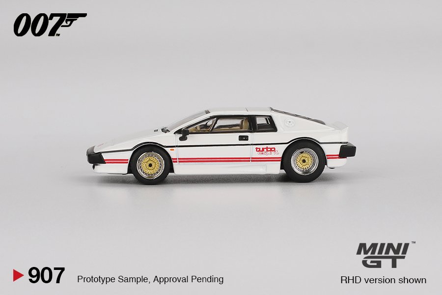 2025 Lotus Esprit Turbo "For Your Eyes Only" White: Image 3
