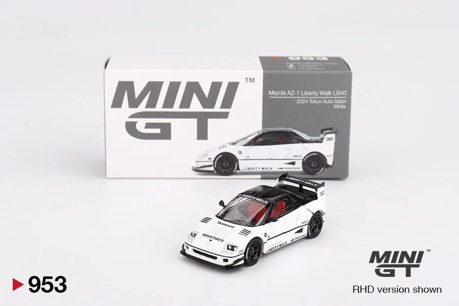 2025 Mazda AZ-1 Liberty Walk LB40 White 2024 Tokyo Auto Salon White: No Package: Image 4