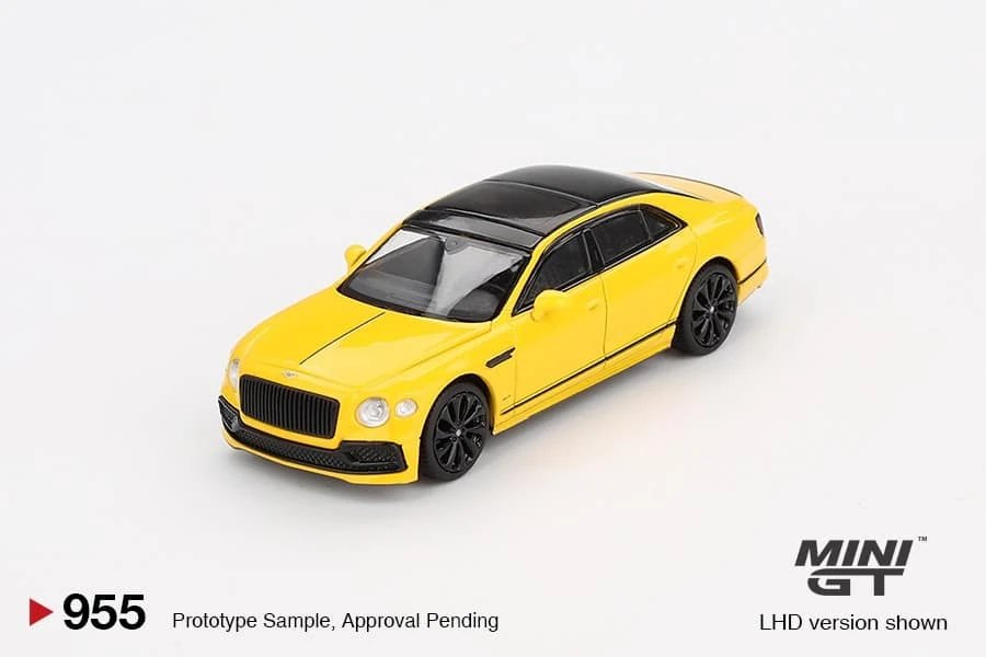 Hot Wheels Bentley Flying Spur Yellow