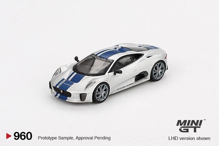 Hot Wheels Jaguar C-X75 Silver