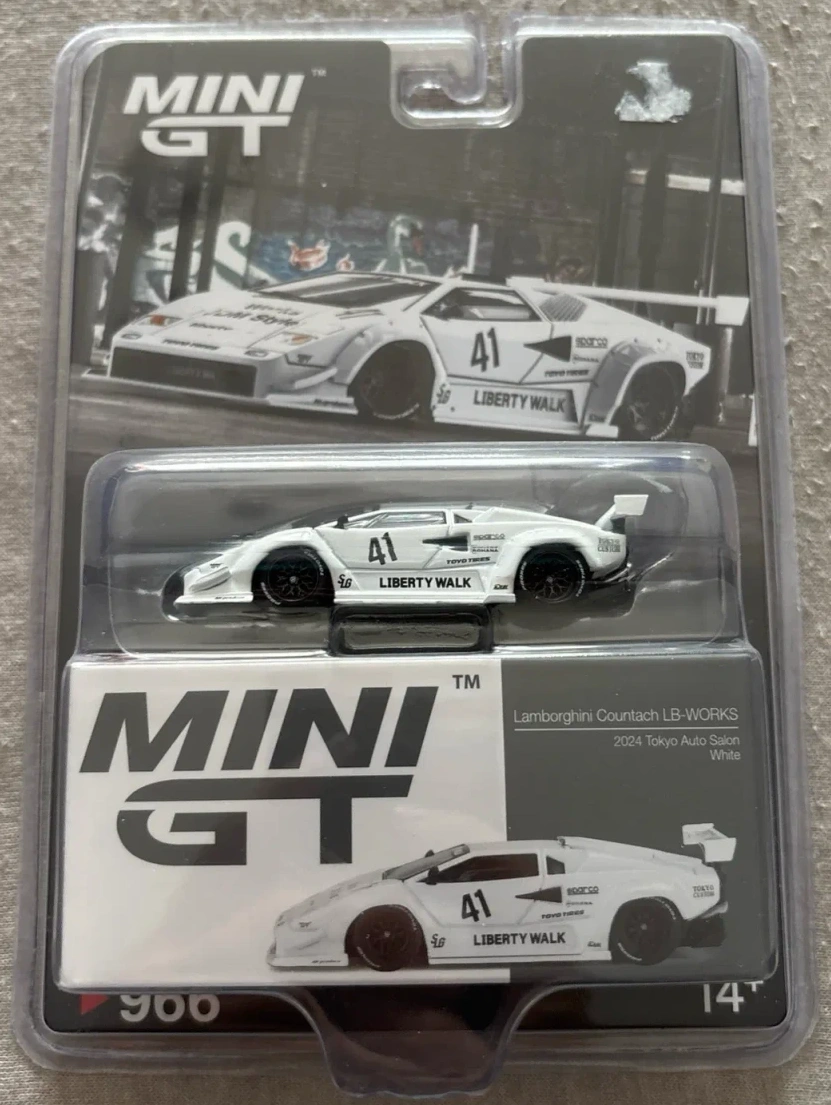 2025 Lamborghini Countach LB-WORKS White 2024 Tokyo Auto Salon White: Blister: Image 5