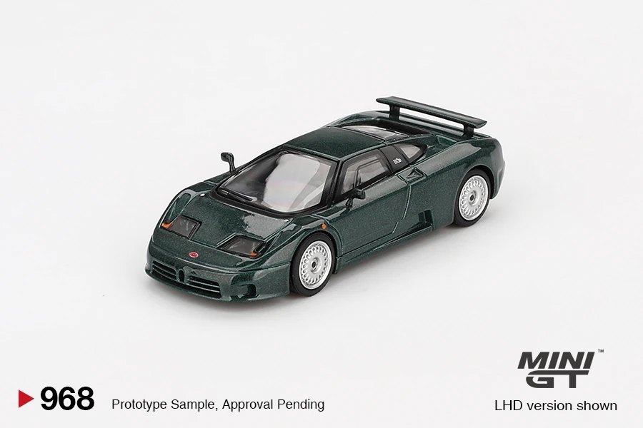 Hot Wheels Bugatti EB110 GT Verde Scuro