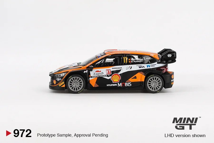 2025 Hyundai i20 N Rally1 #11 2023 Rally Croatia Power Stage Winner: No Package: Image 3