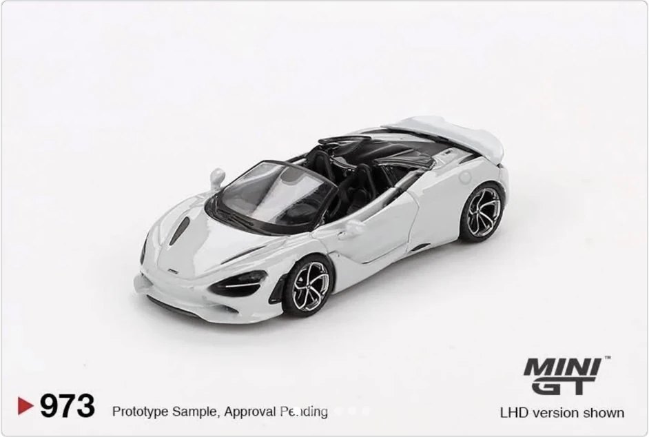 Hot Wheels McLaren 750S Spider Cirrus Grey