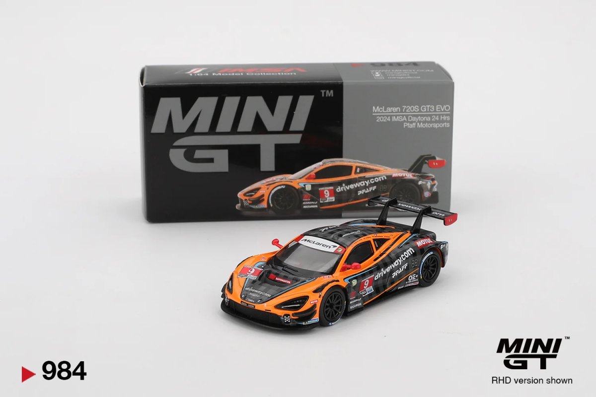 2025 McLaren 720S GT3 Evo Pfaff Motorsports 2024 IMSA Daytona 24 Hrs Orange: No Package: Image 4