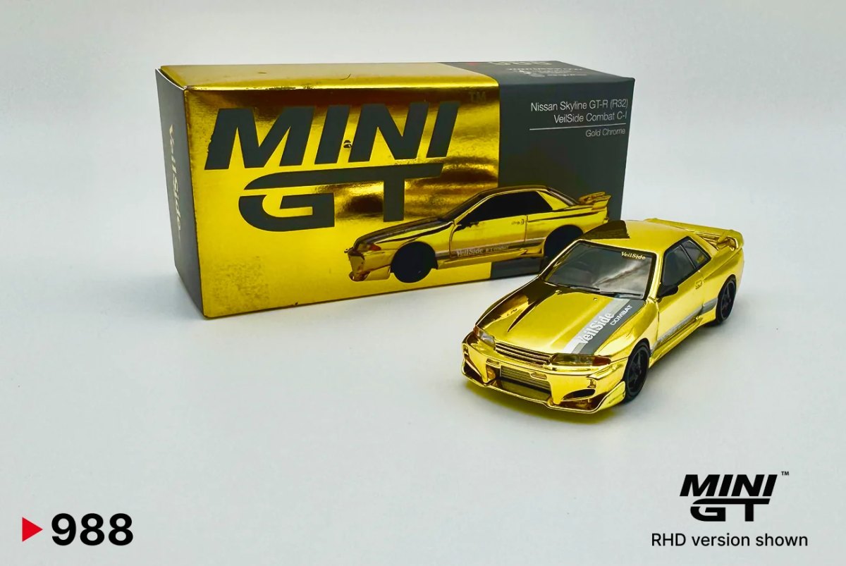 Nissan Skyline GT-R (R32) VeilSide Combat C-I Gold: No Package: Image 4