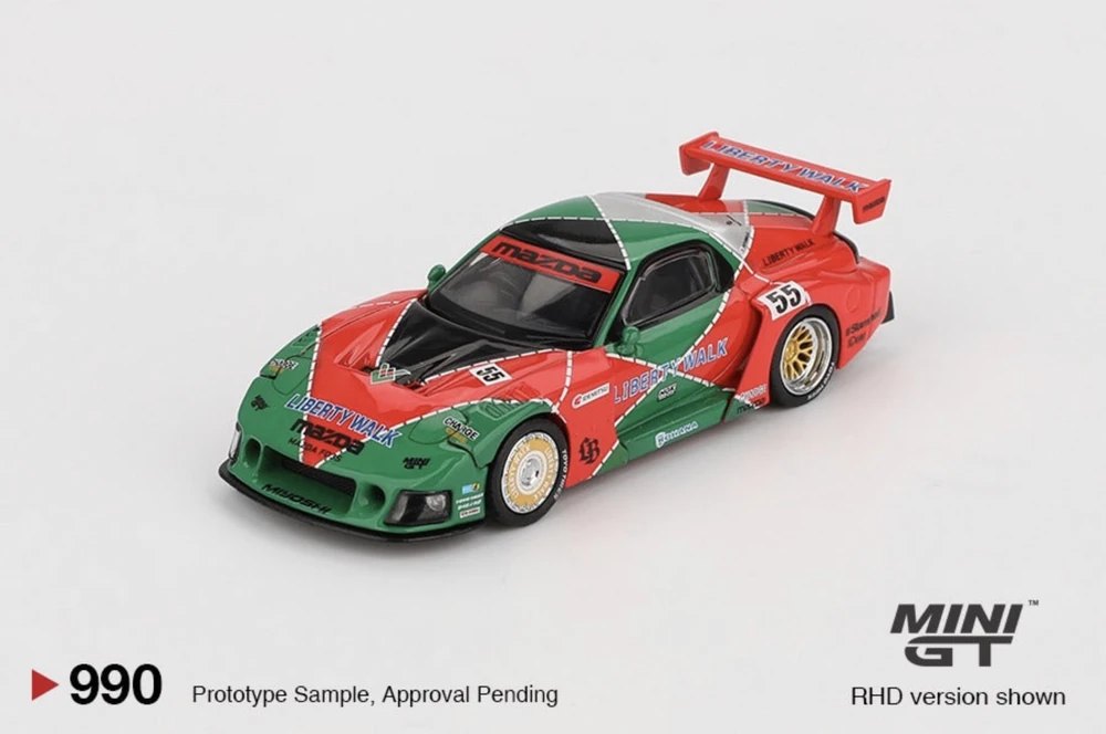 Hot Wheels Mazda RX-7 LB-Super Silhouette 787B