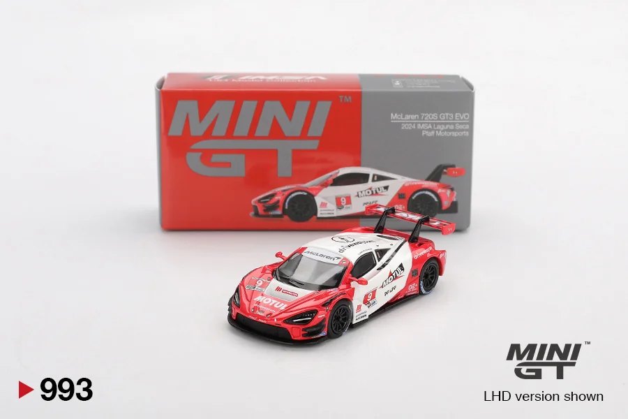 2025 McLaren 720S GT3 Evo Pfaff Motorsports 2024 IMSA Laguna Seca White: No Package: Image 4