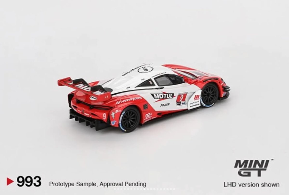 2025 McLaren 720S GT3 Evo Pfaff Motorsports 2024 IMSA Laguna Seca White: No Package: Image 2
