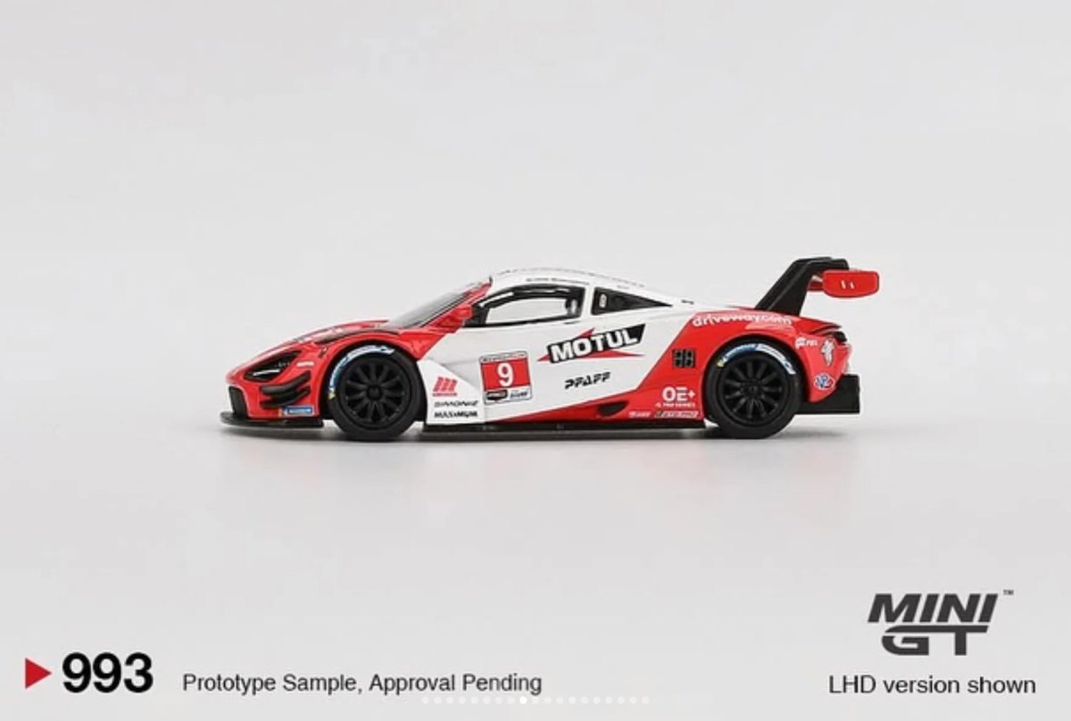 2025 McLaren 720S GT3 Evo Pfaff Motorsports 2024 IMSA Laguna Seca White: No Package: Image 3