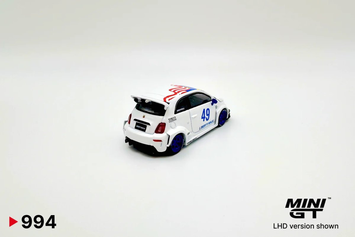 2025 LB-WORKS x Abas Works ABARTH 595 White: No Package: Image 2