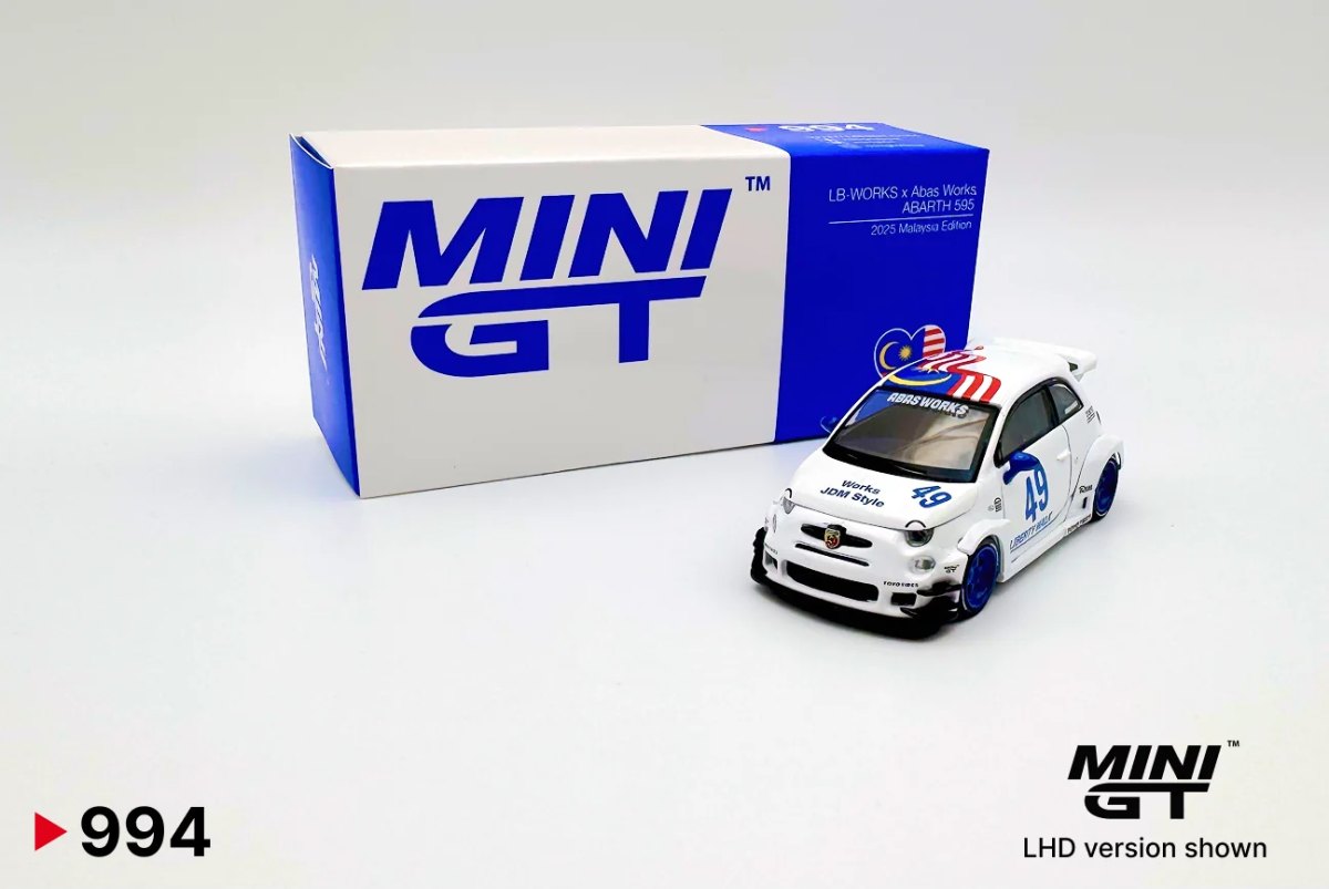 2025 LB-WORKS x Abas Works ABARTH 595 White: No Package: Image 4