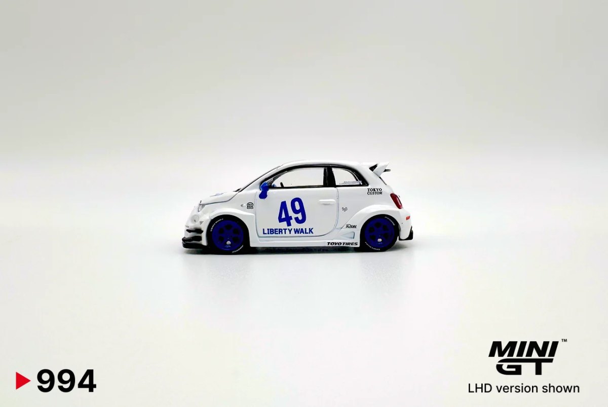 2025 LB-WORKS x Abas Works ABARTH 595 White: No Package: Image 3