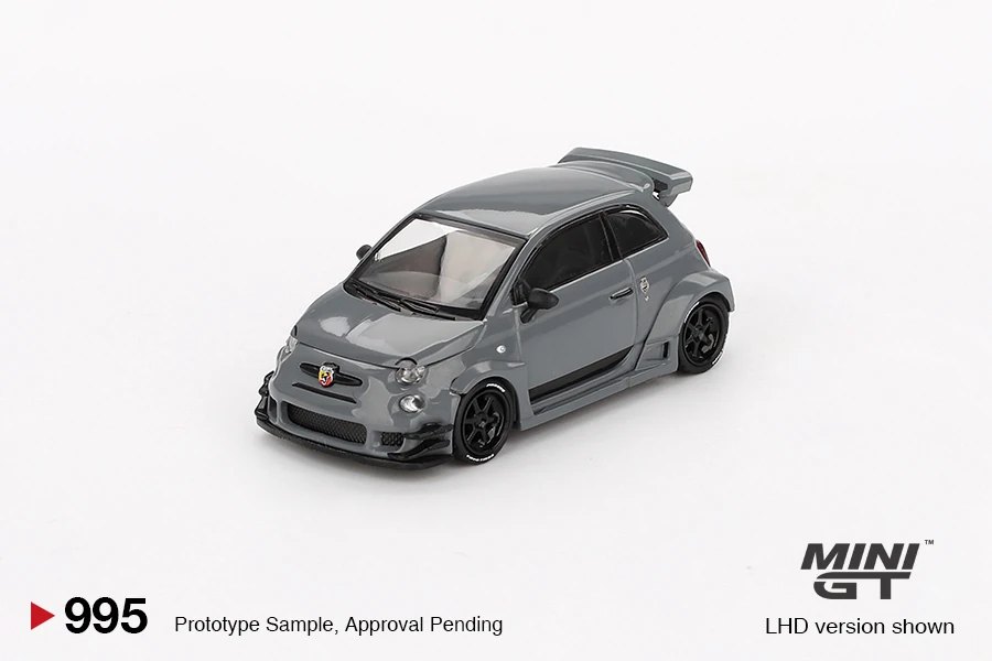 Hot Wheels Abarth 595 LB-WORKS x Abas Works Grey