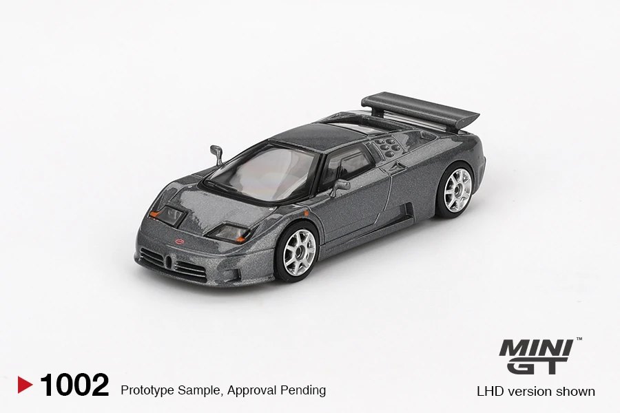 Hot Wheels Bugatti EB110 Super Sport Grigio Scuro