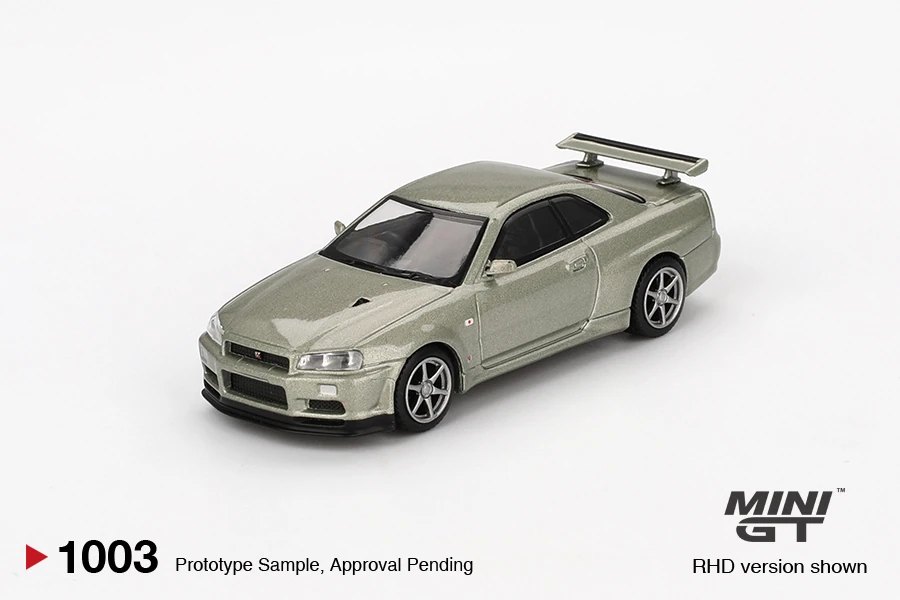 Hot Wheels Nissan Skyline GT-R (R34) V-Spec II Nür Millenium Jade