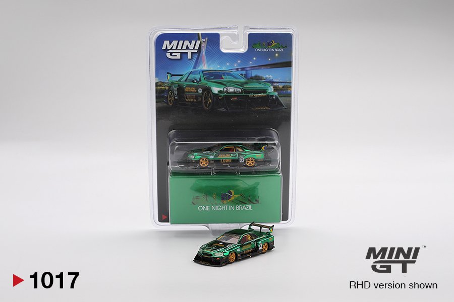 Hot Wheels Nissan LB-ER34 Super Silhouette SKYLINE 2025 One Night in Brazil