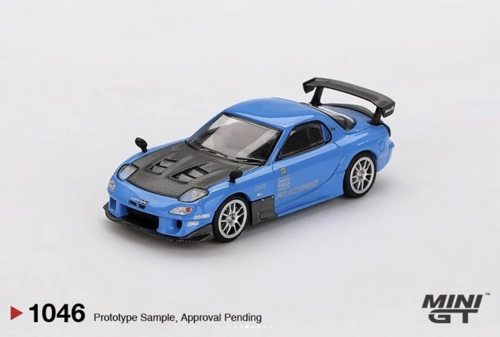 Hot Wheels Mazda RX-7 RE-Amemiya 20B NA 3ROTOR-7 “Ama-san Go”