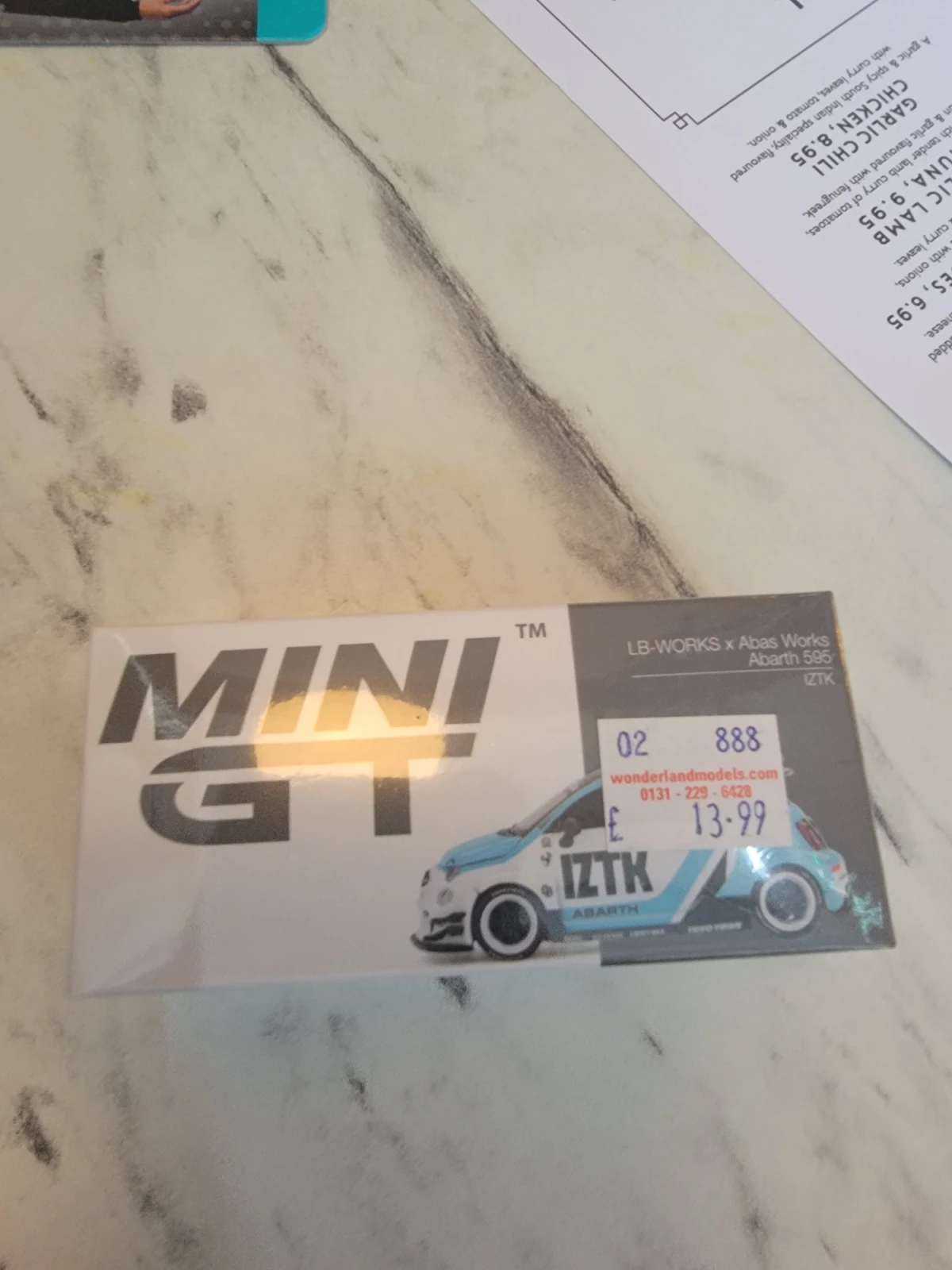 2025 Abarth 595LB-WORKS x Abas Works IZTK White: Box: Image 2