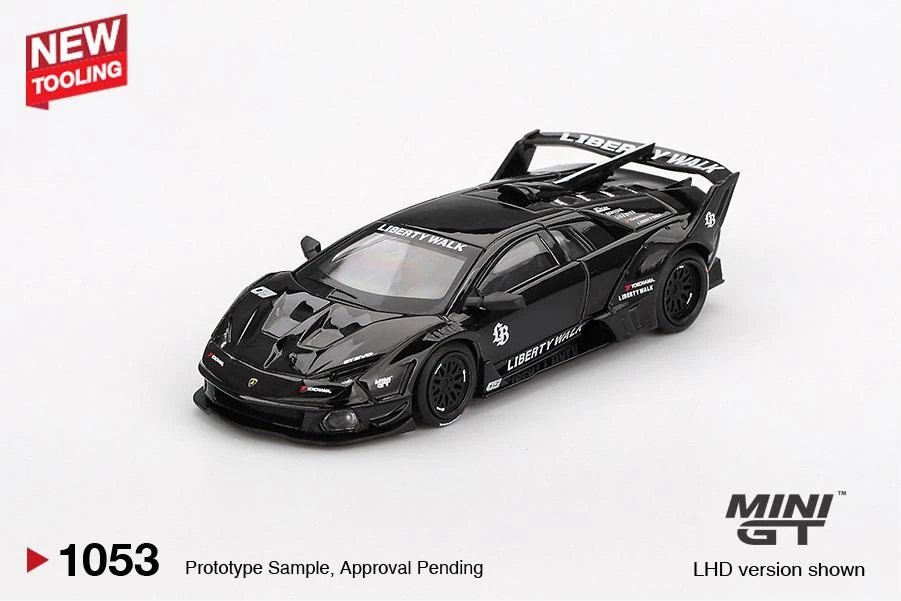 Hot Wheels Lamborghini LB-Silhouette WORKS MURCIELAGO GT Evo Black
Black