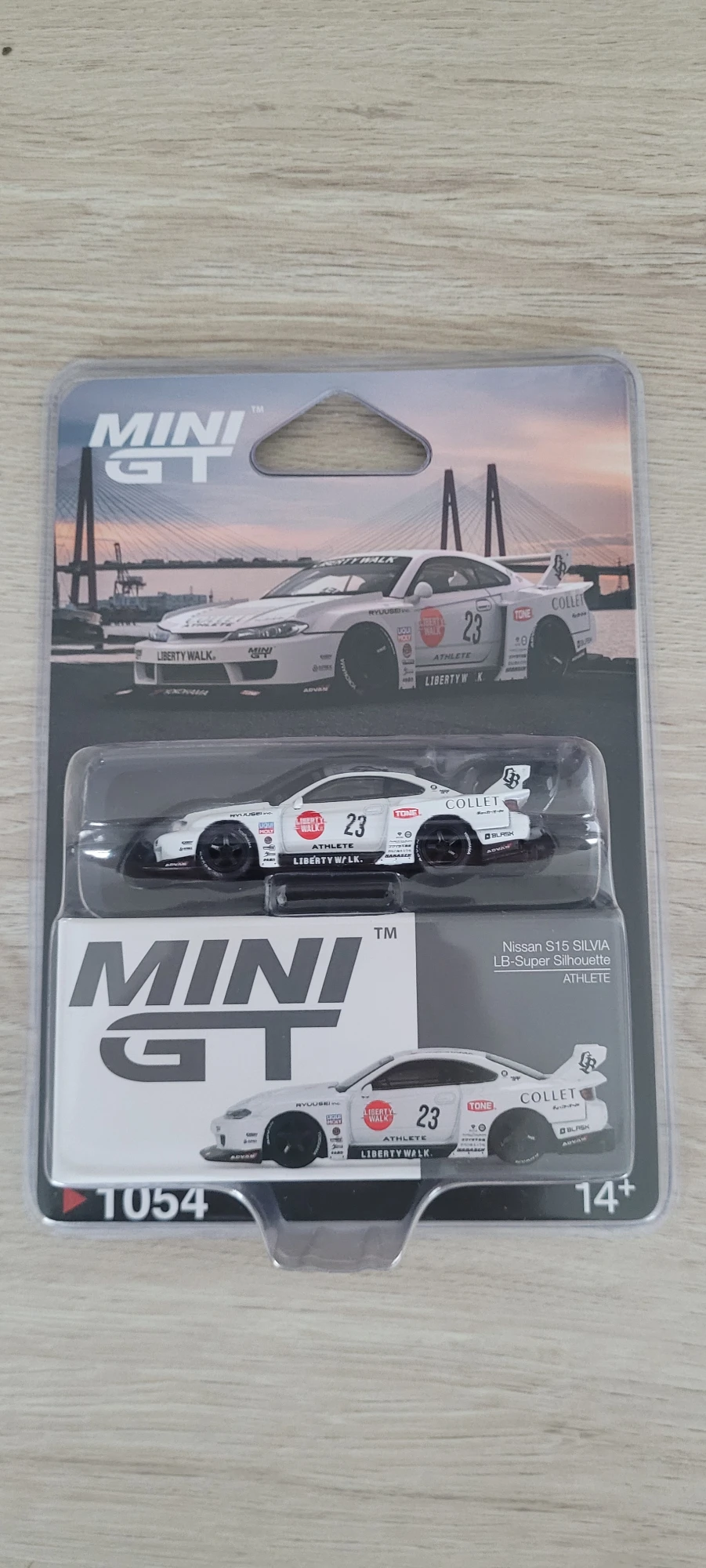 2025 Nissan LB-Super Silhouette S15 SILVIA ATHLETE White: Blister: Image 2